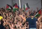 Fenerbahçe taraftarından Filistin'e destek