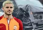 Mauro Icardi'den korkutan haber! Milyonluk aracı kaza yaptı