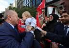 Cumhurbaşkanı Erdoğan, ABD'deki Türkevi'ne girişinde sevgi gösterileriyle karşılandı