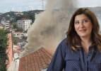İstanbul Beşiktaş'ta büyük yangın: Şebnem Bozoklu'nun evi alevler içinde kaldı
