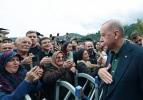 Cumhurbaşkanı Erdoğan'a memleketinde sevgi seli