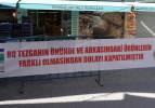 Vatandaşa kaba davranan pazarcının tezgahı kapatıldı