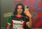 Dua Lipa&rsquo;dan &ouml;rnek mesaj: &ldquo;Filistin davası benden daha b&uuml;y&uuml;k&rdquo;