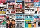 Se&ccedil;im sonrası KKTC'de dikkat &ccedil;eken manşetler... Ilımlı başlıklar atıldı, tek gazete hari&ccedil;!