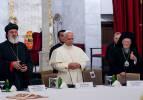  Papa 14. Leo, Süryani Ortodoks Kilisesi'nde toplantıya katıldı