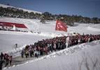 Sarıkamış Şehitleri, vefatlarının 111. yılında anılıyor: Binlerce kişi y&uuml;r&uuml;y&uuml;şe katıldı