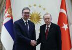 Cumhurbaşkanı Erdoğan, Sırbistan Cumhurbaşkanı Vucic ile g&ouml;r&uuml;şt&uuml;