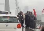 15 Temmuz Şehitler K&ouml;pr&uuml;s&uuml;'nde izinsiz g&ouml;steriye yapmak isteyenlere m&uuml;dahale