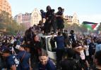 PSG taraftarı zaferi Filistin bayrağıyla kutladı!