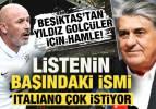 Beşiktaş'tan d&uuml;nya yıldızları i&ccedil;in harekat! Listenin başındaki ismi Italiano &ccedil;ok istiyor