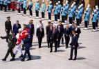 Cumhurbaşkanı Erdoğan başkanlığındaki YAŞ &uuml;yeleri Anıtkabir'i ziyaret etti