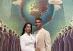 Cristiano Ronaldo ve Georgina Rodriguez&rsquo;in nikahından kareler! Sade t&ouml;ren dikkat &ccedil;ekti
