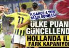 Fenerbah&ccedil;e-Lyon ma&ccedil;ı sonrası UEFA &uuml;lke puanı g&uuml;ncellendi! Hollanda ile fark kapanıyor