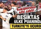 Rakiplerimiz  sıfır &ccedil;ekti! Beşiktaş, &uuml;lke puanında T&uuml;rkiye'yi u&ccedil;urdu