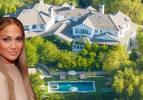 Jennifer Lopez yeni evinin kapılarını a&ccedil;tı! 18 milyon dolarlık malikanesinden ilk kareler