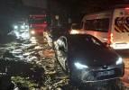 İstanbul'da sağanak hayatı olumsuz etkiledi! İşte şehirden manzaralar