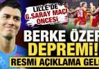 Lille'de Galatasaray ma&ccedil;ı &ouml;ncesi Berke &Ouml;zer depremi! Resmi a&ccedil;ıklama geldi
