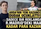 Arda G&uuml;ler, sadece bir reklamdan neredeyse Real Madrid'deki maaşı kadar para kazandı