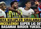 S&uuml;per Lig devi, UEFA kul&uuml;pler sıralamasında 15 basamak y&uuml;kseldi