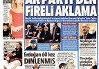 21 Ocak 2015 gazete manşetleri