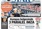23 Ağustos 2014 gazete manşetleri