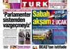 23 Ekim Pazar gazete manşetleri