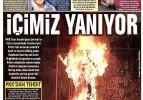 25 Eylül 2014 gazete manşetleri