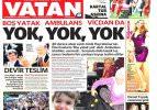 27 Ağustos 2014 gazete manşetleri