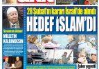 28 Şubat Pazar gazete manşetleri