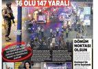 29 Haziran 2016 gazete manşetleri