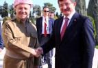 Davutoğlu, Barzani ile bir araya geldi