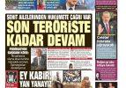 2 Eylül 2015 gazete manşetleri