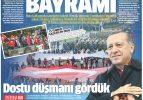 30 Ekim Pazar gazete manşetleri