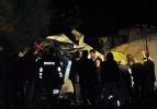 Beton mikseri polis aracını biçti