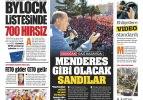 3 Ekim Pazartesi gazete manşetleri