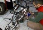 Hurdadan otomatik vitesli motosiklet üretti