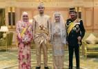 Brunei'de fakir oğlan zengin kızla evlendi