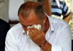 Fatih Terim, gözyaşlarını tutamadı!