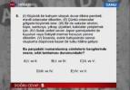 İşte LYS soru ve cevapları