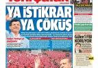 6 Haziran 2015 gazete manşetleri