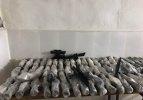 Şemdinli'de silah dürbünleri ele geçirildi