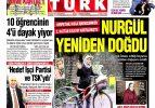 8 Aralık 2014 gazete manşetleri