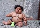 8 aylık bebek 17 kilo oldu