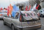 "Milli İradeye Saygı Konvoyu" Türkiye'de