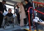 Engelliler için özel otobüs hizmete girdi