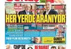 9 Kasım 2015 gazete manşetleri