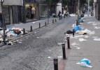 Şişli sokaklarında çöp dağları!