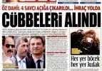 31 Aralık 2014 gazete manşetleri