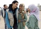 Tuba B&uuml;y&uuml;k&uuml;st&uuml;n'den Suriye kampı ziyareti
