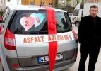 Gelin arabalarına yazılan komik yazılar